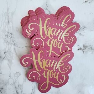 60 thank you cards